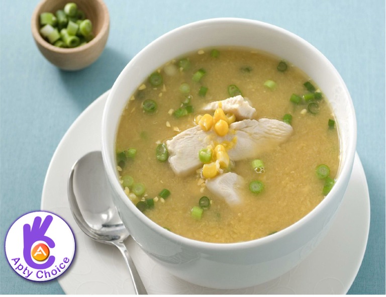 Sweet Corn Chicken Soup