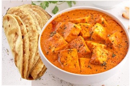 6 Pulka + Paneer Butter Masala